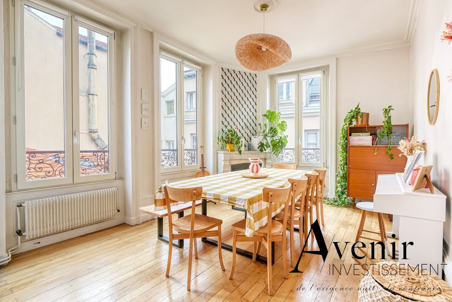 Vente appartement 4 pièces 100 m² à Lyon 2ème (69002), 599 000 €