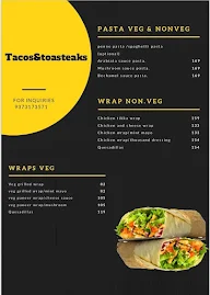 Tacos & Toasteaks menu 2
