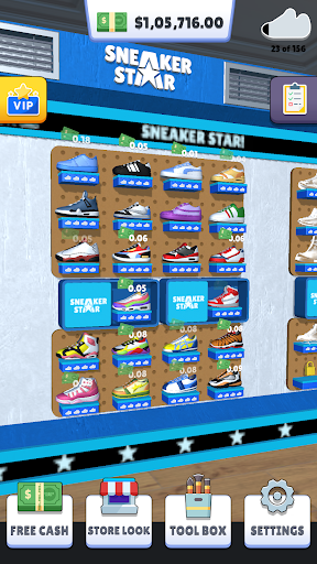 Screenshot Sneaker Star: DIY Art Games!