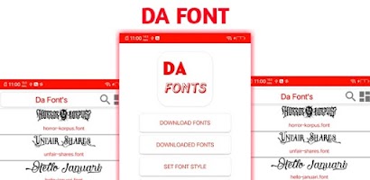 DA FONT'S Screenshot