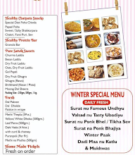 Satvik Gujrati Foods & Snacks menu 1