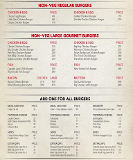 Big Smokin Burgers menu 2