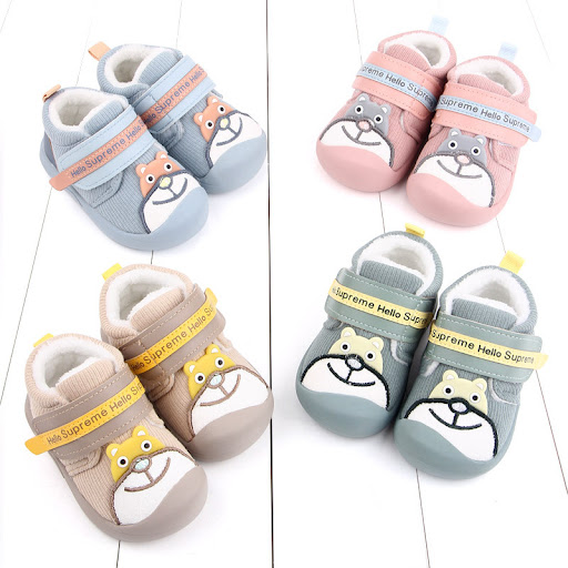 Title 12, Plush baby indoor shoes Soft and comfortable fo...