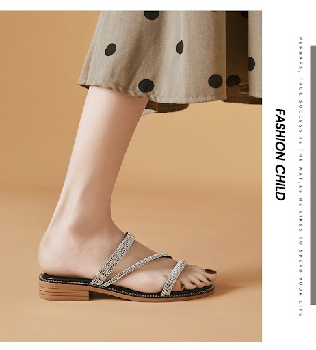 Title 9, Womens Summer Rhinestone Low Heel Fashion Sand...