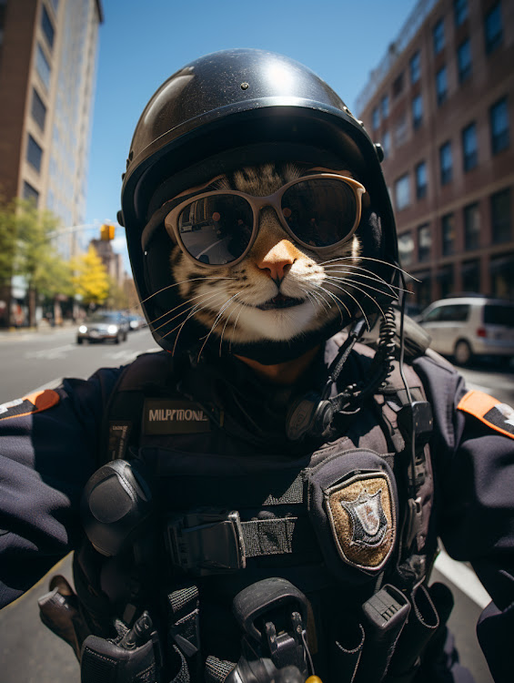 Cop cat.