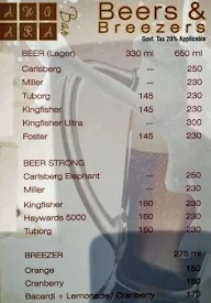 Angara Bar menu 5