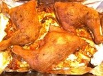 Crispy Baked Chicken Leg Quarters (Very Easy, One Dish) was pinched from <a href="http://www.food.com/recipe/crispy-baked-chicken-leg-quarters-very-easy-one-dish-449452" target="_blank">www.food.com.</a>