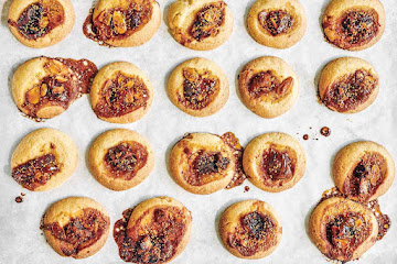 Fig Jam Thumbprint Cookies