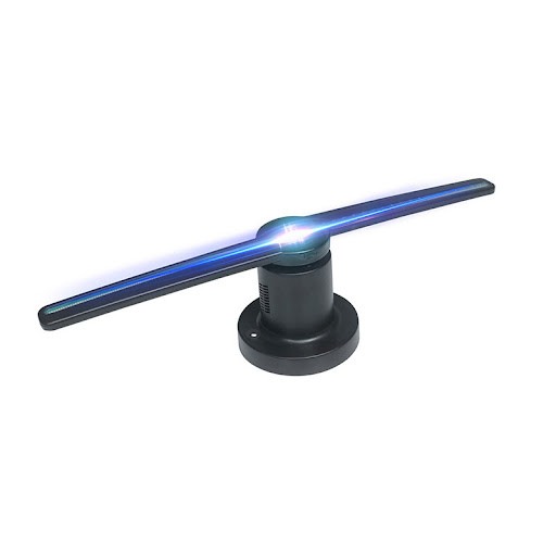 Title 4, WiFi Controlled Naked Eye 3D Fan Holographic Ad...