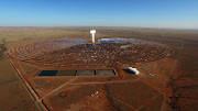 The Khi Solar One power plant near Upington in the Northern Cape.