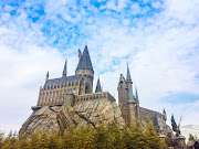 Hogwarts Castle, home to the Hogwarts School of Witchcraft and Wizardry from the Harry Potter movies, at Universal Studios in Hollywood.