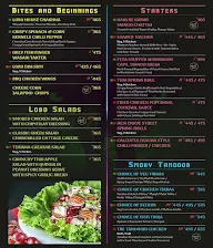 Lobo Houz menu 1