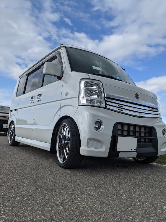 エブリイワゴンのRAYS VOLKRACING・TE37sonic・ホイール交換・洗車に関するカスタム事例の投稿画像9枚目