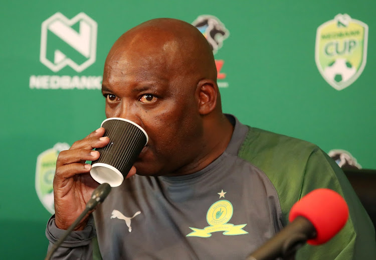 Mamelodi Sundowns Pitso Mosimane is eyeing a treble.