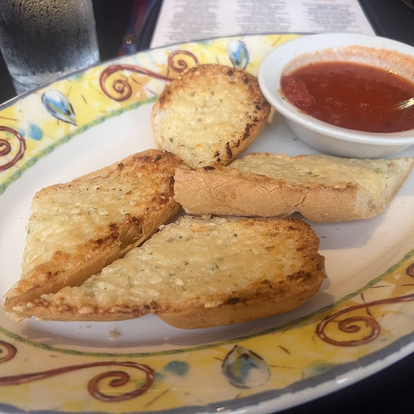 Gluten free garlic bread