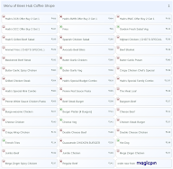 Been Hub Coffee Shope menu 1