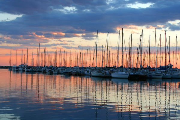 TRAMONTO A VIAREGGIO di ALE812311