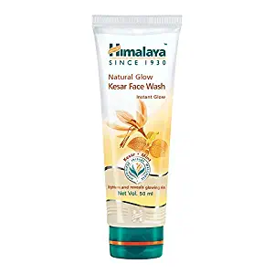 Himalaya Natural Glow Kesar Face Wash - 50 ml