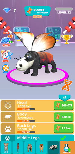 Screenshot Idle Animal Evolution - AI