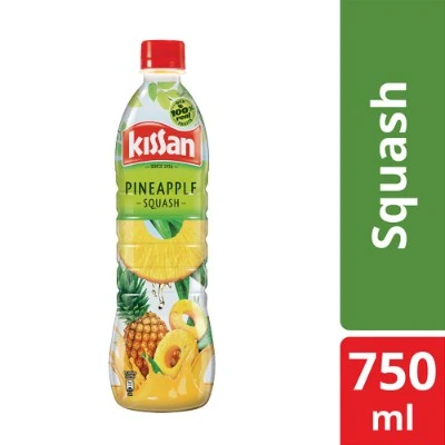 Kissan Pineapple Squash 750 Ml