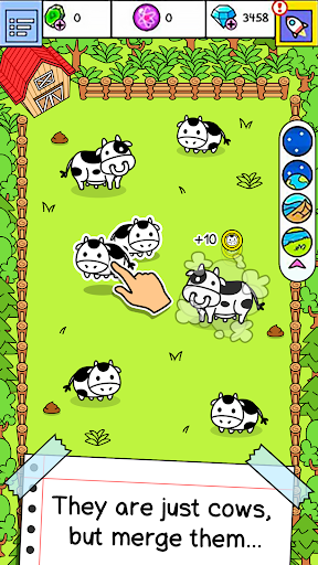 Screenshot Cow Evolution: Idle Merge Game