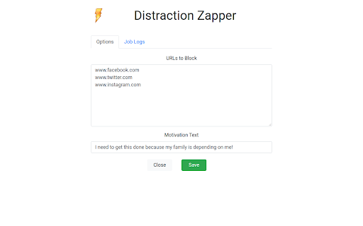 Distraction Zapper