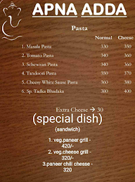 Apna Adda menu 4