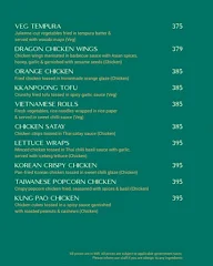 Tasca Bar & Kitchen menu 3