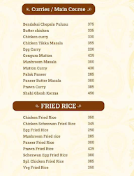 Masala Andhra - An Ethnic Cuisine menu 2