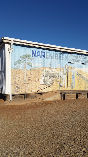 Mural At Old Train Station