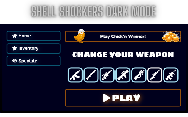 Dark Mode | A Mod and Shell Shockers Theme Preview image 1