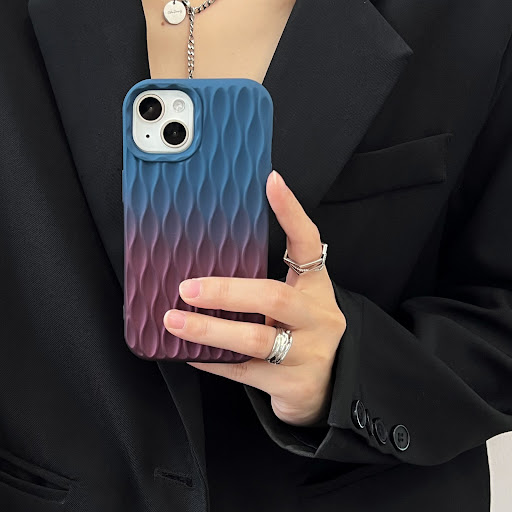 Title 6, iPhone 14 Gradient Three-dimensional Water Bott...