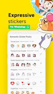 WAStickerApps - Love Sticker Pack for Whatsapp(圖1)-速報App