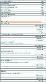 Srinidhi Restuarant menu 6