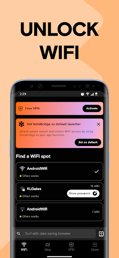 Instabridge: WiFi Password Map screenshot #2