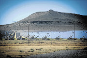 MIXED BLESSING: The solar farms being built in De Aar in the Northern Cape have brought money to the town - as well as crime Picture: KEVIN SUTHERLAND