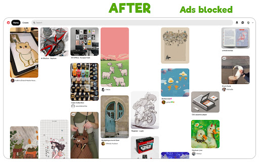 Pinterest Ads & Promo Remover