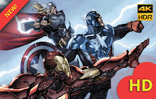 Marvel Comics HD Wallpaper New Tab Theme small promo image