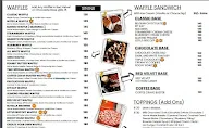 The Waffle Co. menu 1