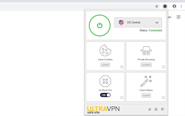 Ultra VPN Safe Site