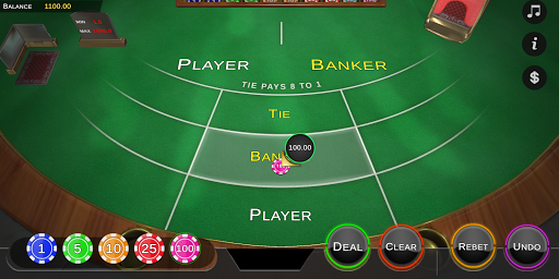 Baccarat - Single Player for Free!