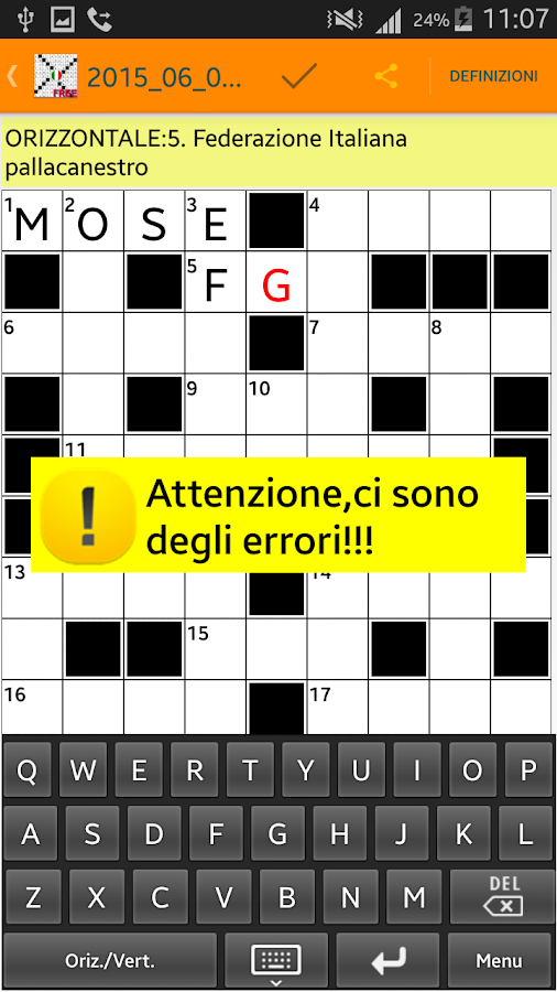 Cruciverba in Italiano gratis - App Android su Google Play