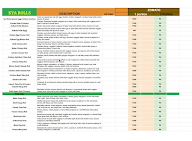 Kya Rolls menu 1