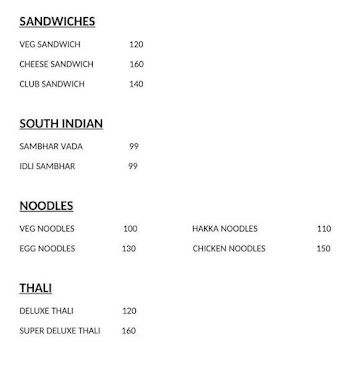 Dilawar Shop menu 