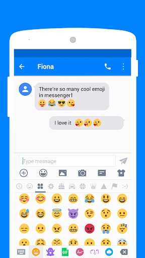 Emoji Messenger for SMS 1.1.1 screenshots 1