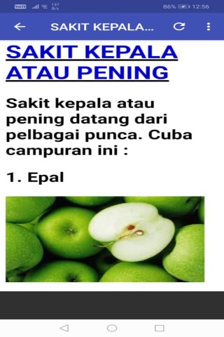 RAWATAN DENGAN SAYURAN DAN BUAH-BUAHAN