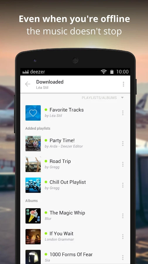    Deezer Music- screenshot  