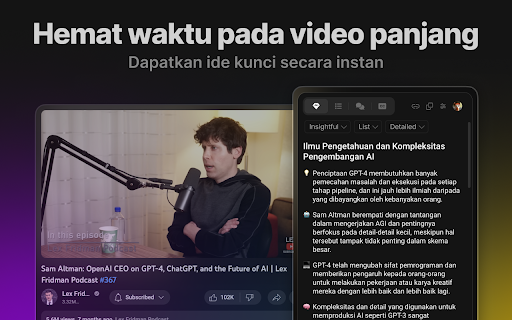 Eightify: AI Merangkum Video YouTube
