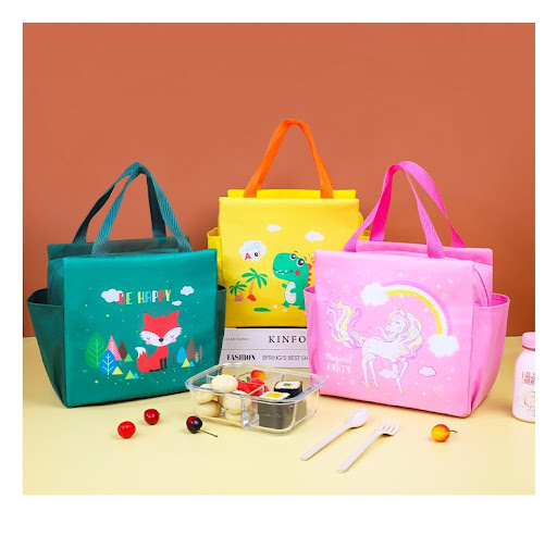 Title 12, Insulated Lunch Box Bag for Work. Handheld lunc...