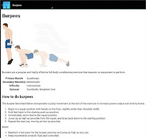 Bodyweight exercises Screenshot